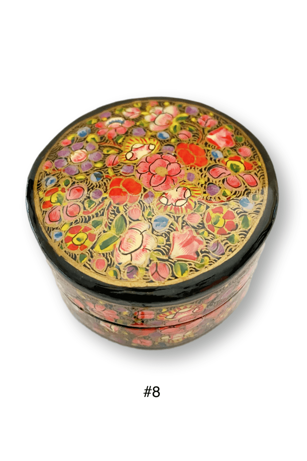 Hand Painted Floral Boxes