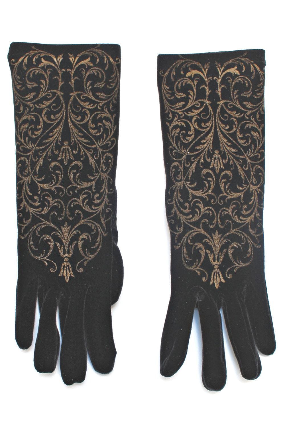 Black Velvet Gloves GoldFaberger Print