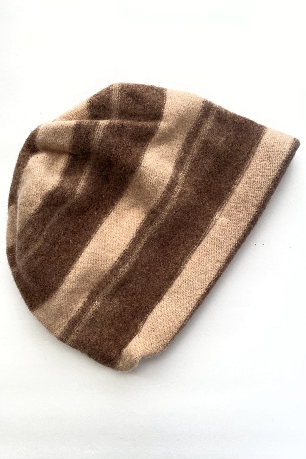 Browns striped wool women's hat.
