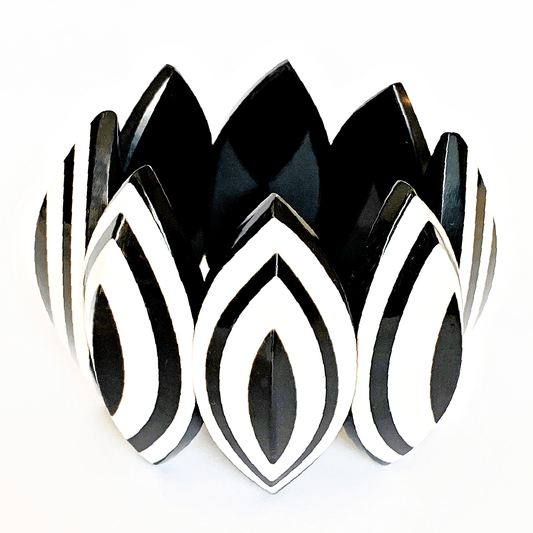Graphic Resin Bracelet
