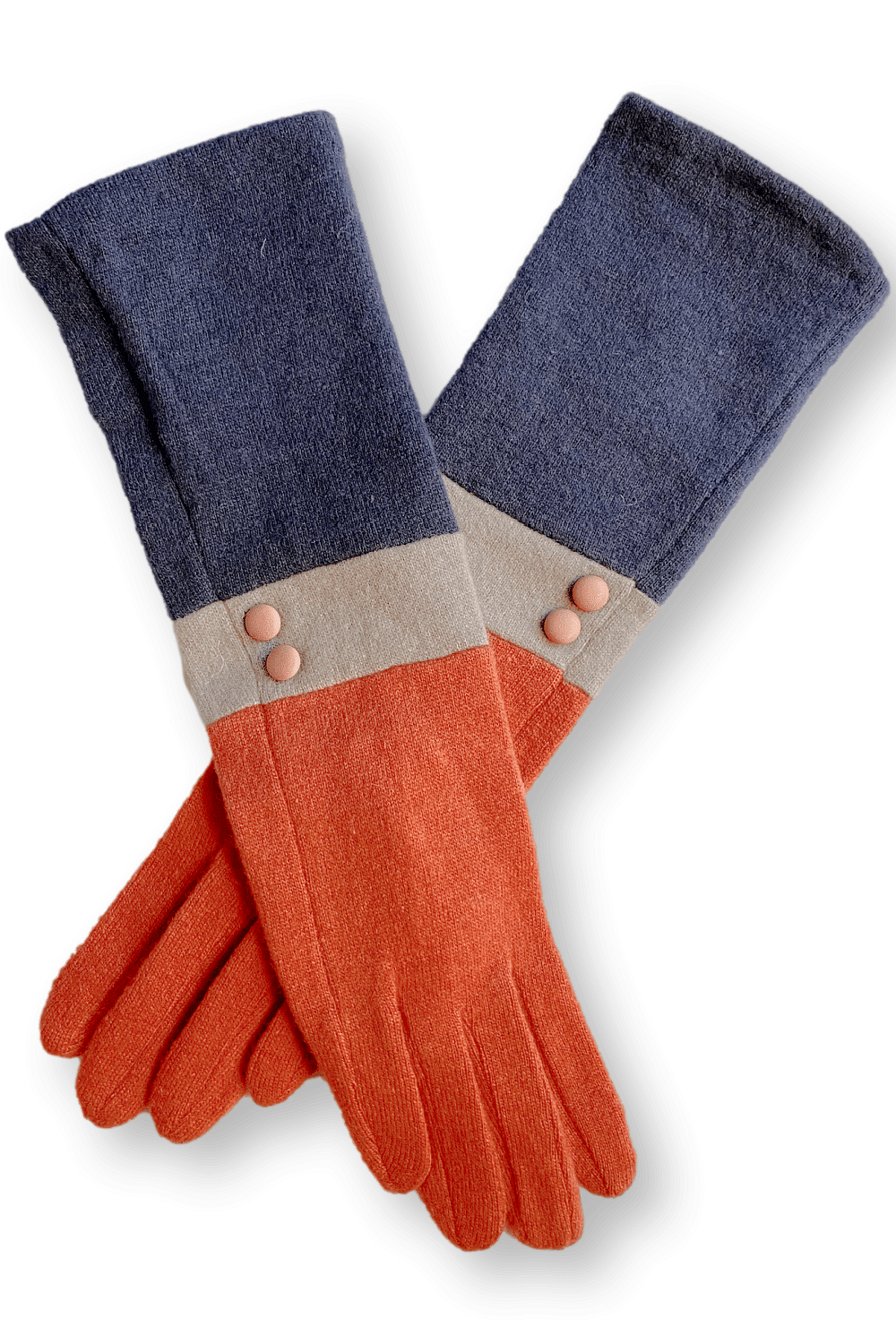 Lon Wrist Wool Gloves